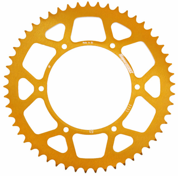 Supersprox Aluminium Rear Sprocket RAL-486:42 - 42 Tooth - 520 Pitch