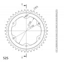 Supersprox Rear Sprocket 613:39 (Available as RAL-613:39-ORG or RFE-613:39-BLK)-4
