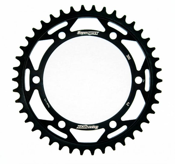 Supersprox Racing Steel Rear Sprocket RFE-300:42-BLK - Black