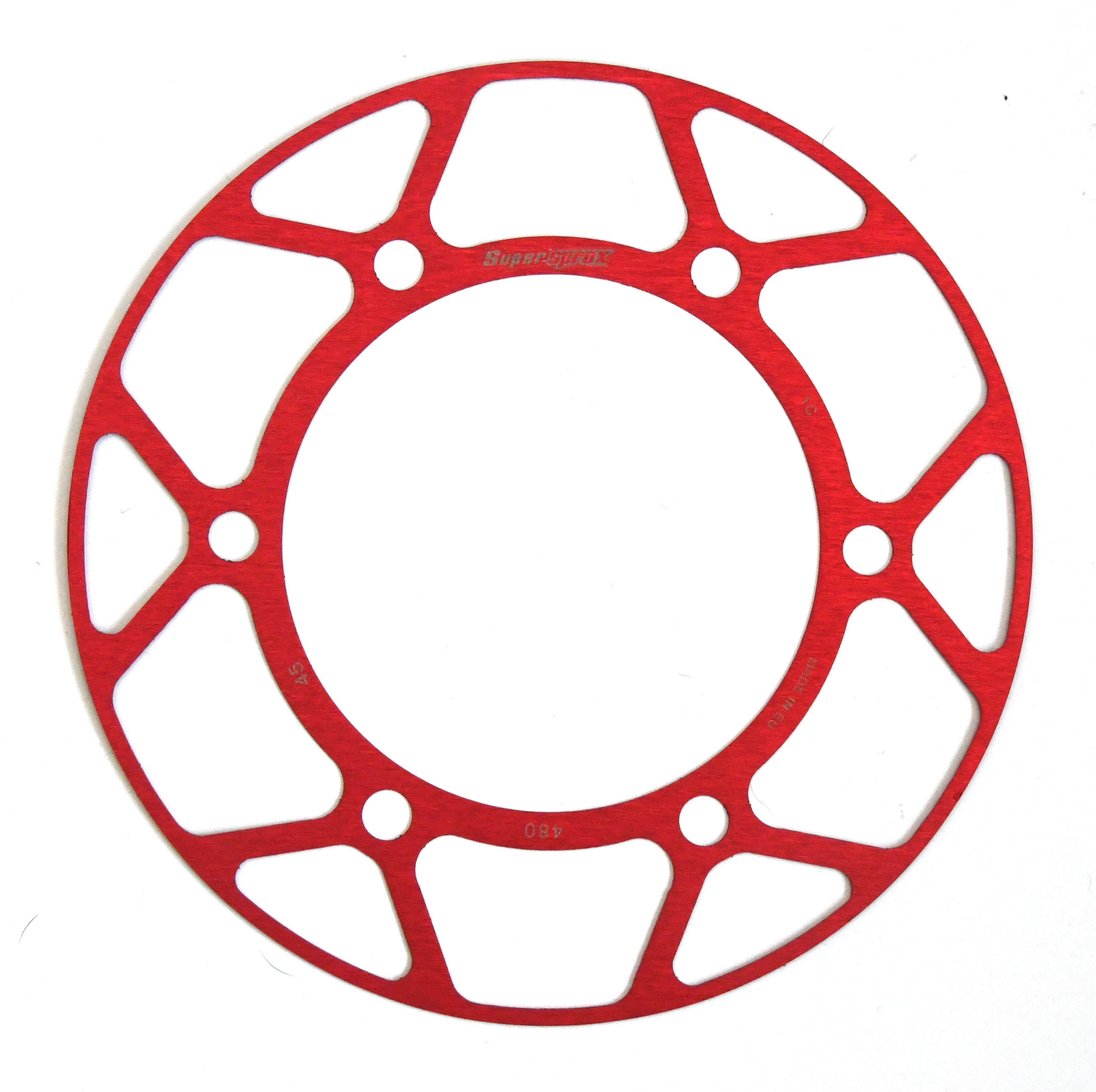 Buy red Supersprox Steel Edge Alloy Face Plate for RFA-1489:42