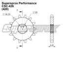Supersprox Performance Line - Chain and Sprocket Kit - Mash Seventy-Five 125cc 2016-2021-7