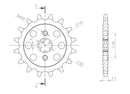 Supersprox Steel Front Sprocket CST-1903:14-2
