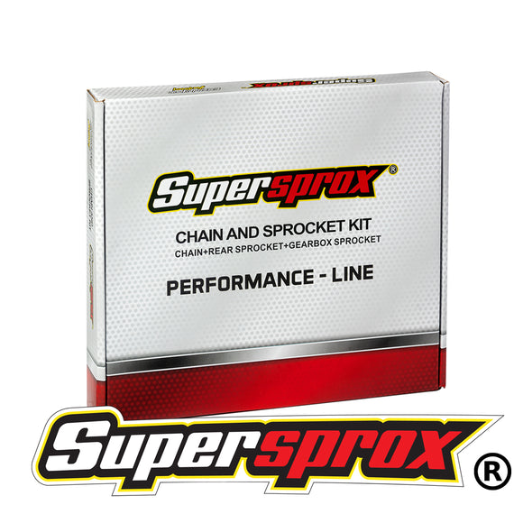 Supersprox Performance Line - Chain and Sprocket Kit - Brixton BX 125 2017-2019