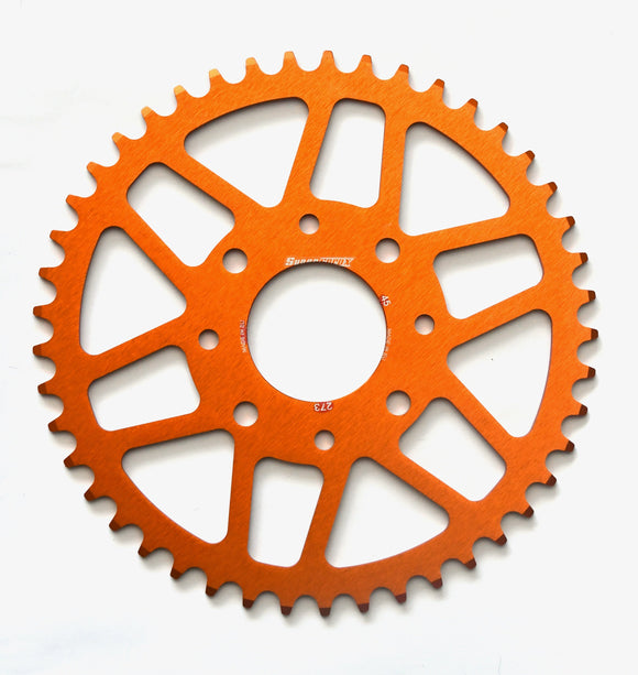 Supersprox Aluminium Rear Sprocket RAL-273:45-ORG