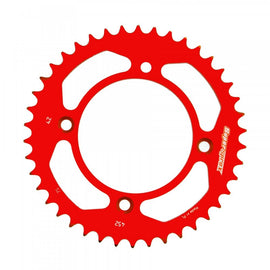 Buy red Supersprox Aluminium Rear Sprocket RAL-452:42