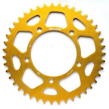 Buy gold Supersprox Aluminium Sprocket RAL-703:46 - 520 Pitch