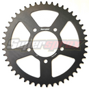 Supersprox Aluminium 520 Pitch Rear Sprocket RAL-7091:47 - (520, 76mm Centre, 100mm PCD)-1