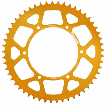 Buy gold Supersprox Aluminium Rear Sprocket RAL-486:43 - 43 Tooth - 520 Pitch