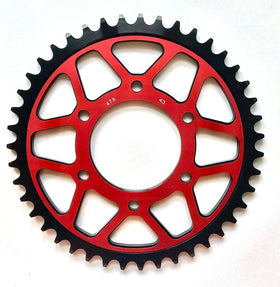 Buy red Supersprox Steel Edge Rear Sprocket RFA-478:43