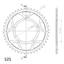 Supersprox Racing Steel Rear Sprocket RFE-7:44-BLK-2