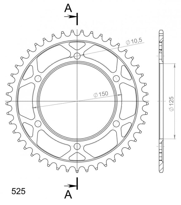 Supersprox Rear Sprocket 899 - Choose Your Gearing