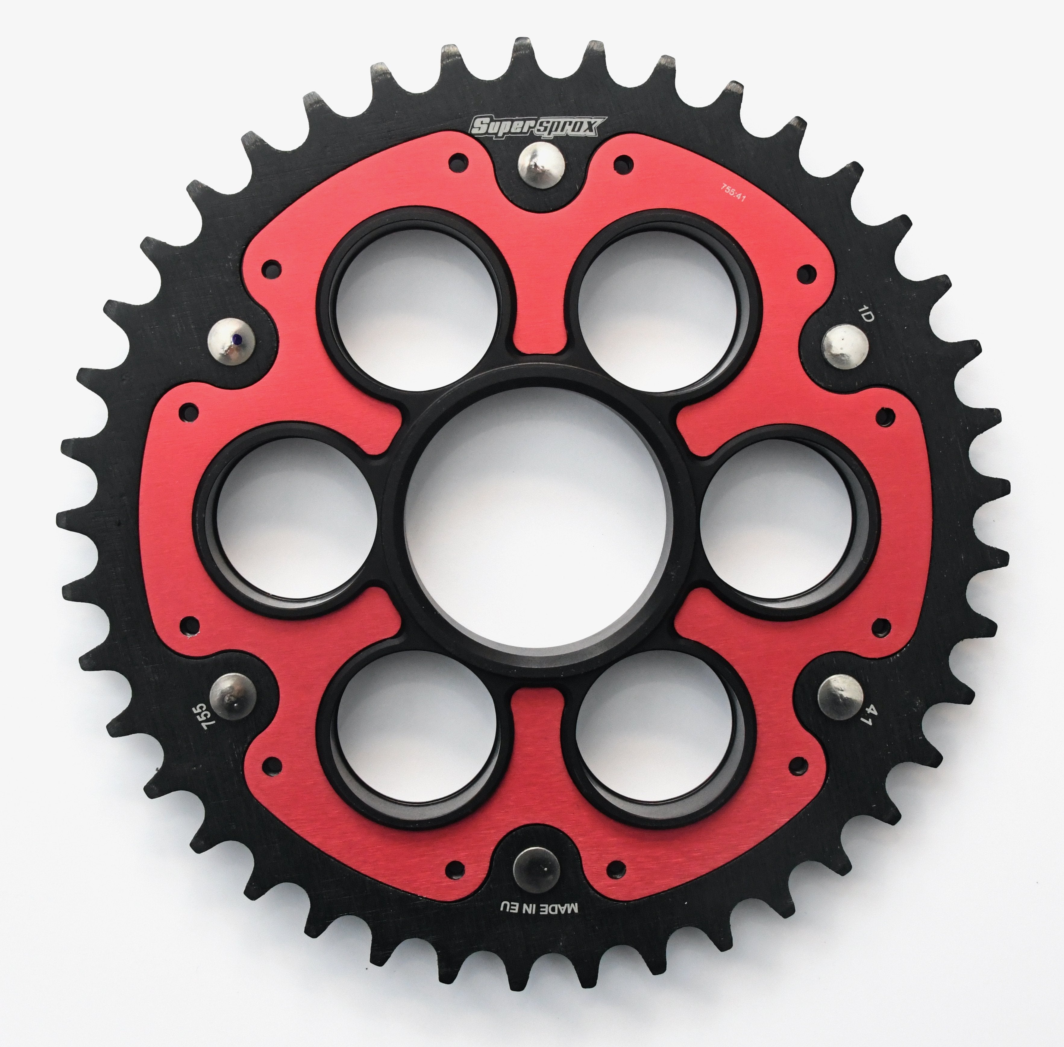 1210-2567 SUPERSPROX エッジ キット 520/42T 19年-20年 ドゥカティ Diavel 1260 HD店 : Supersprox RST-210-51-RED Red Stealth Sprocket