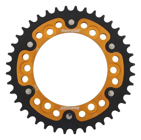 Supersprox Stealth 520 Pitch Rear Sprocket RST-1490:43 - (520, 120mm Centre, 140mm PCD - Dymag Wheels)