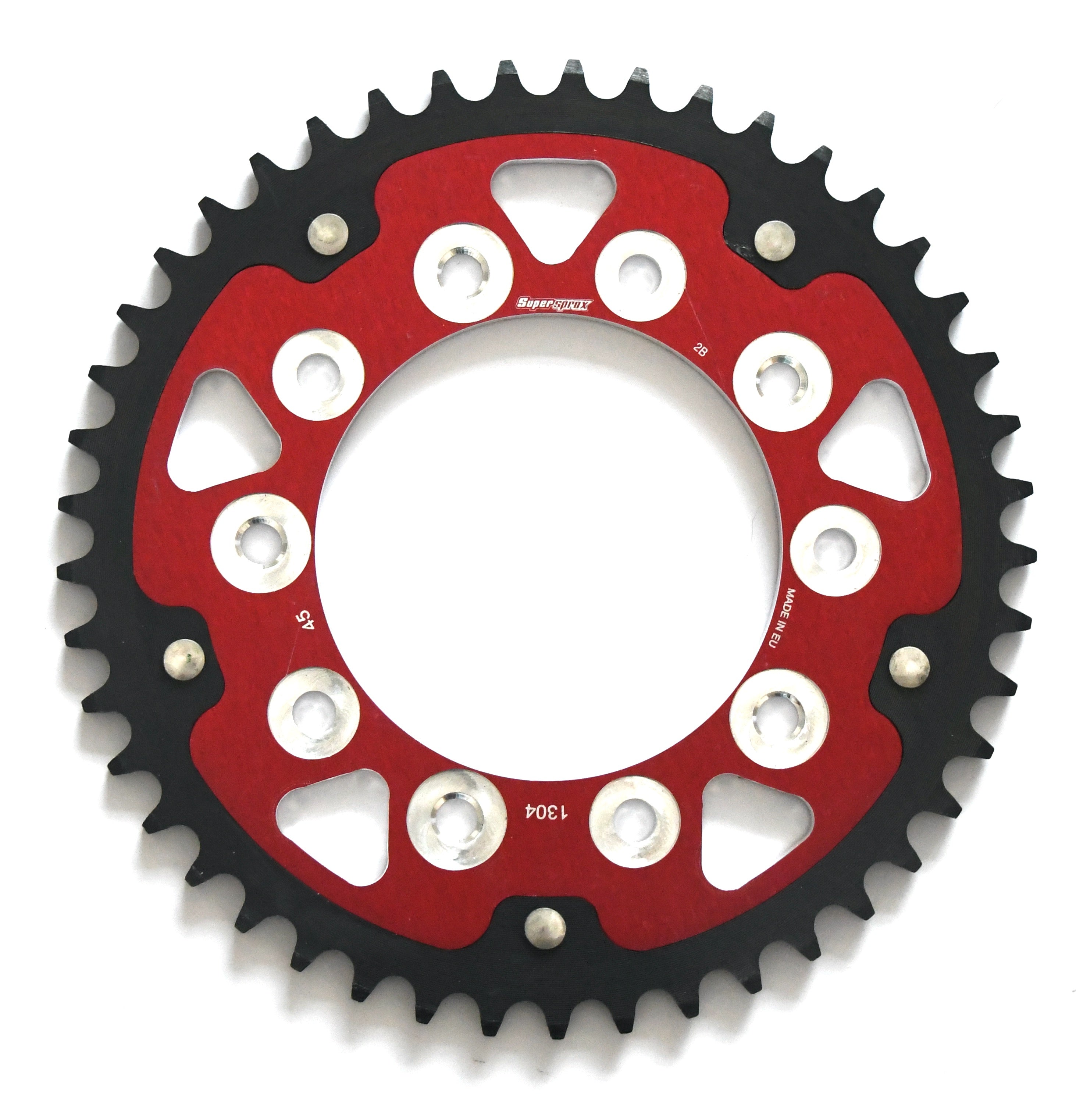 Buy red Supersprox Stealth Rear Sprocket RST-1304:45
