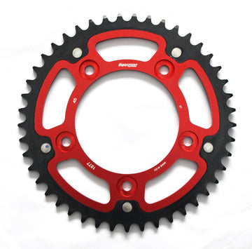 Buy red Supersprox Stealth Rear Sprocket RST-1877:45