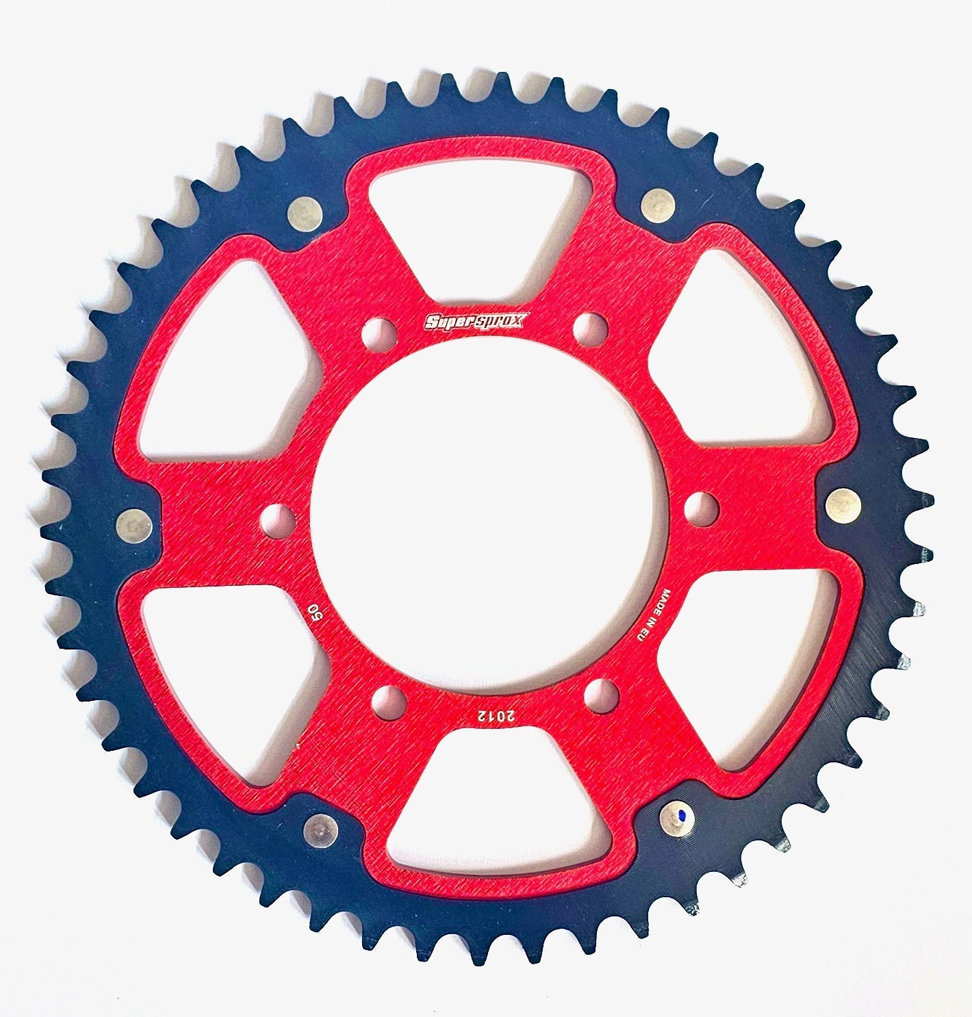 Buy red Supersprox Stealth Rear Sprocket RST-2013:48 - 520 Conversion