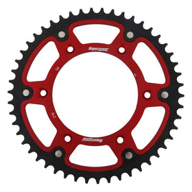 Buy red Supersprox Stealth 520 Pitch Rear Sprocket RST-210:50-BLK
