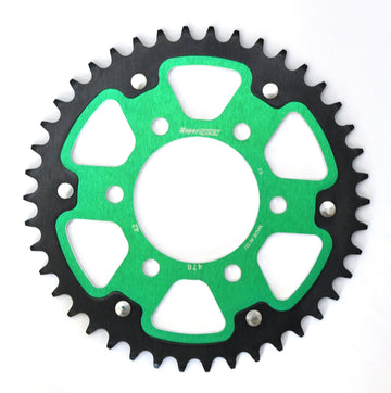 Buy green Supersprox Stealth Rear Sprocket RST-478:42 - 520 Conversion
