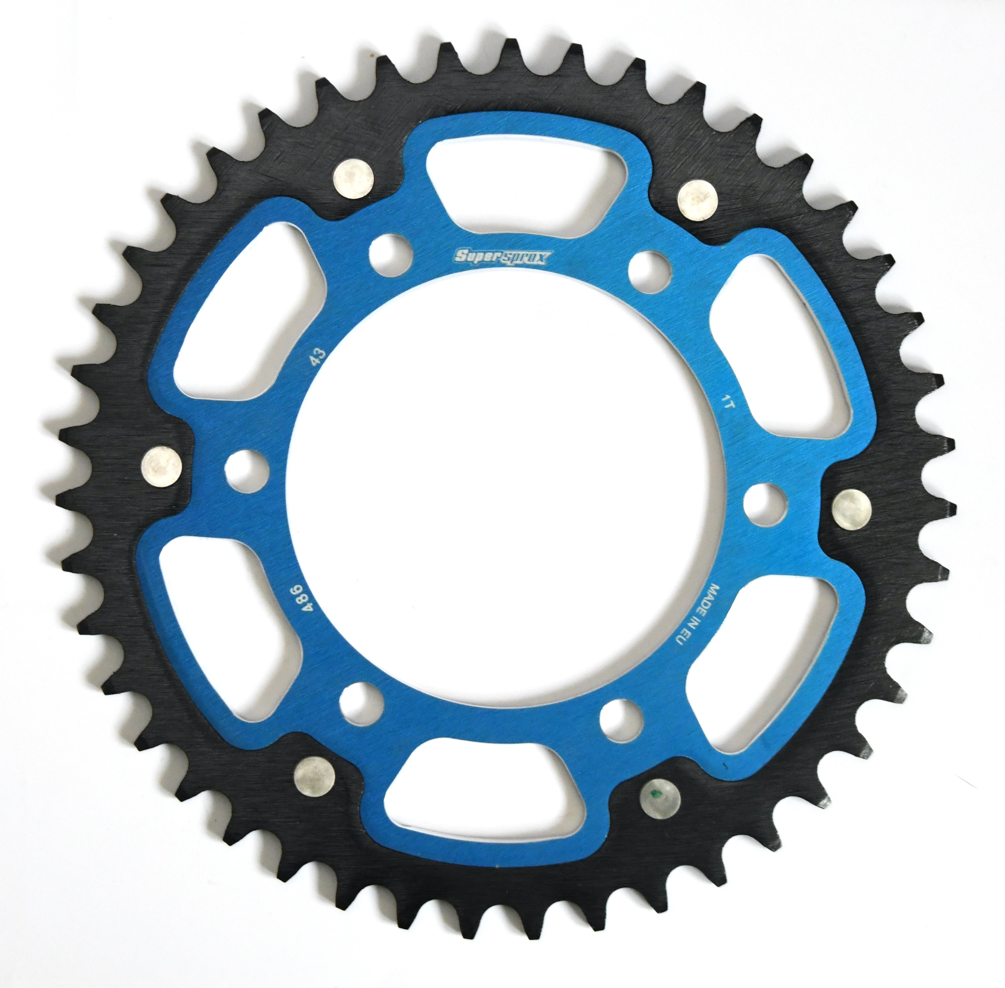Buy blue Supersprox Stealth Rear Sprocket RST-486:43