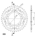 Supersprox Stealth Rear Sprocket RST-7026:41-4