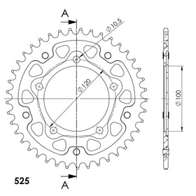 Buy silver Supersprox Rear Sprocket 7026 - Choose Your Gearing
