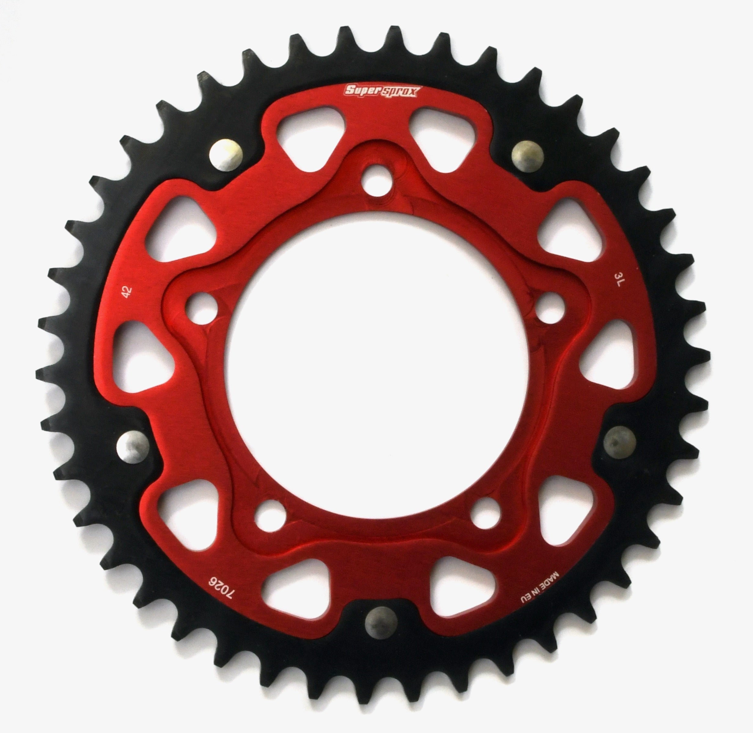Buy red Supersprox Stealth Rear Sprocket RST-7026:42