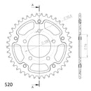 Supersprox Stealth 520 Pitch Rear Sprocket RST-7091:41 - (520, 76mm Centre, 100mm PCD)-2