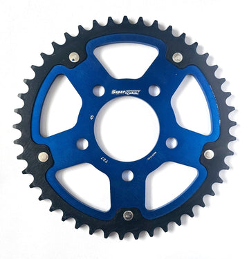 Buy blue Supersprox Stealth Rear Sprocket RST-728:45 - 520 Conversion