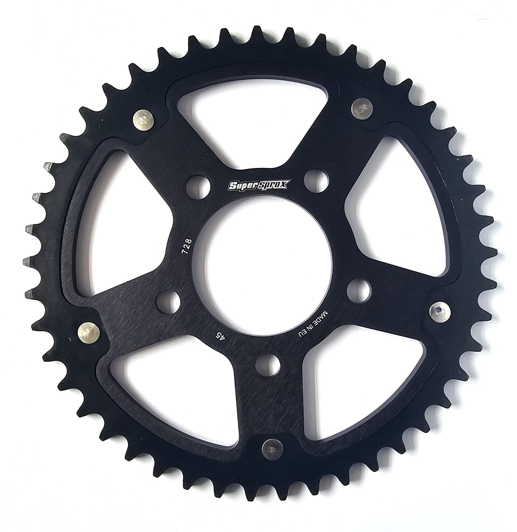 Buy black Supersprox Stealth Rear Sprocket RST-728:45 - 520 Conversion