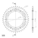 Supersprox Stealth Rear Sprocket RST-1307:41-4