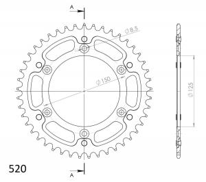 Supersprox Stealth Rear Sprocket 990 - Choose Your Gearing