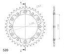 Supersprox Stealth Rear Sprocket 990 - Choose Your Gearing-16