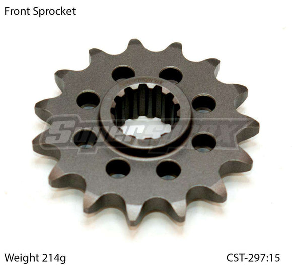 Supersprox Steel Front Sprocket CST-297:15