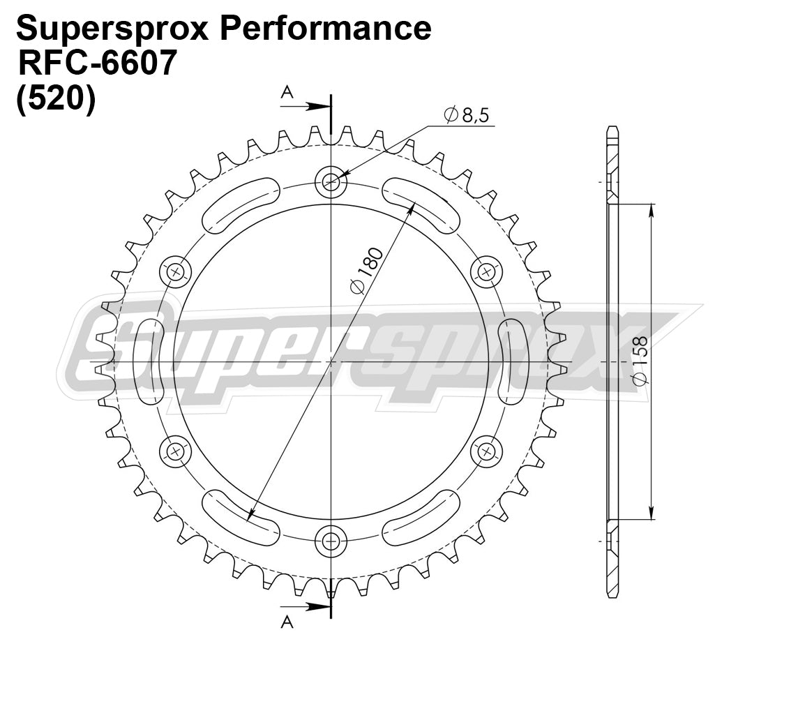 Supersprox Performance Line - Chain and Sprocket Kit - Voge 500DS Valico 2021>