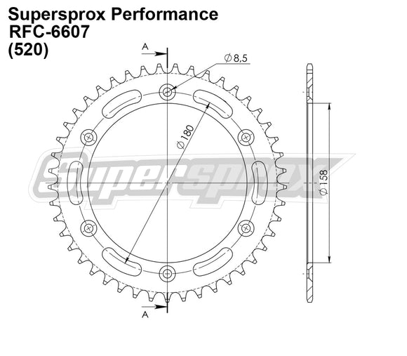 Supersprox Performance Line - Chain and Sprocket Kit - Voge 500DS Valico 2021>