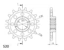 Supersprox Steel Front Sprocket CST-404 - Choose Your Gearing-4